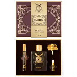 Набір унісекс парфумерії Parfums Parour Private Perfumer Habibi Set - 100 ml edp + 10 ml travel spray + 4 ml oil (NI10305)