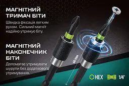 Набор біт Alloid Building Tools 11 шт. (SB-2111) - мініатюра 7