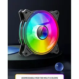 Кулер до корпусу Gamemax (FN-12Rainbow-Q-Infinity) - мініатюра 8