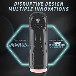 Мастурбатор LUXURY Masturbator, PREMIUM RECHARGEABLE MULTIFUNCTIONS 04 Boss Series 60-00068 103640 - мініатюра 6