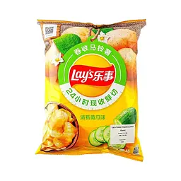 Чіпси Lay's Cucumber Flavor зі смаком огірка 60 г