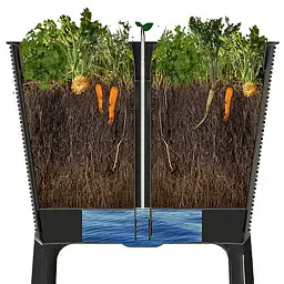 Грядка Keter Easy grow сірий (7290103660833) - мініатюра 8