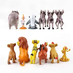 Набір фігурок Король Лев (The Lion King) — 12 шт - мініатюра 2