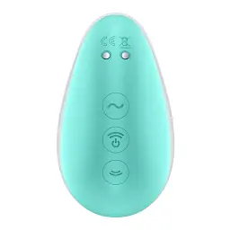 Вакуумний стимулятор клітора з вібрацією Satisfyer Pixie Dust м'ятний - мініатюра 7