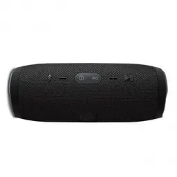 Портативна акумуляторна Bluetooth колонка бездротова переносна акустика бумбокс 20W MP3 UKC E3 CHARGE3 чорна - мініатюра 3
