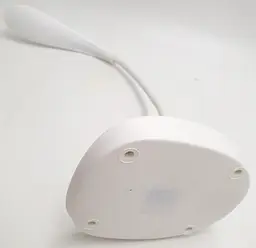 Світлодіодна настільна LED-лампа, сенсорний гнучкий світильник 28 см, 3 режими яскравості DESK LAMP UKC M1, біла - мініатюра 9