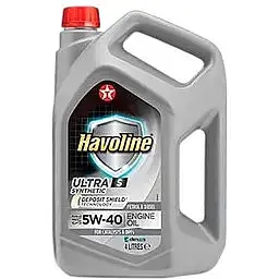 Олива моторна Texaco Havoline Ultra S 5W-40 Acea A3/B3/B4/API SN/CF 4 л (162792)