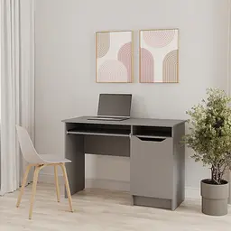Письмовий стіл MebelStar Лілу 110x50x75 см Сіра мишка (MBS-1374)