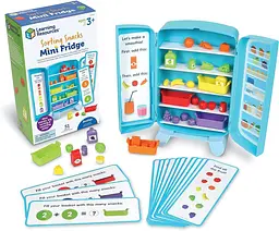 Ігровий набір для сортування та рахунку «Міні холодильник» Learning Resources (51 ел.) Learning Resources LER6820