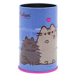 Стакан-підставка бочка YES Pusheen 10,8х6,5 см Різнокольоровий (708377)