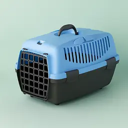 Переноска Trixie Capri 1 для тварин до 6 кг 32x31x48 см блакитна - мініатюра 2