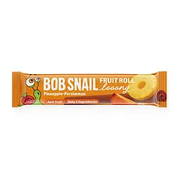 Натуральна фруктово-ягідна цукерка Bob Snail Fruit Roll Looong хурма та ананас 15 г 