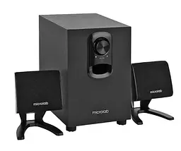 Компьютерная акустика 2.1 Microlab M-108 Black - мініатюра 1