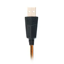 Навушники Real-El GDX-7700 Surround 7.1 Black/Orange (EL124100016) - мініатюра 8