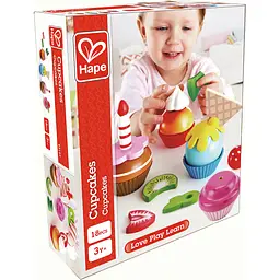 Іграшкові продукти Hape Тістечка (E3157) - мініатюра 5