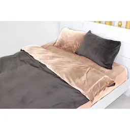 Постільна білизна MirSon Велюр Winter Frost 28-0004 + 28-0003 Kohleria Velvet 2х143х210 (2200004008653) - мініатюра 3