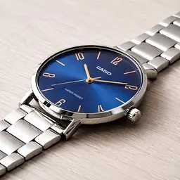 Чоловічий годинник Casio MTP-VT01D-2B Сріблястий ( AT1141-0328 ) - мініатюра 4