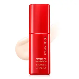 Тональна основа для обличчя Radiance Perfect-Fit Foundation SPF 30 PA++ №21N Missha 35 мл