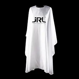 Пеньюар перукарський для стрижки JRL Professional Cutting Cape White - мініатюра 3
