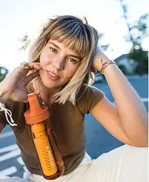 Пляшка-фільтр для води LifeStraw Go Filter Bottle, 650 мл Синій - мініатюра 7