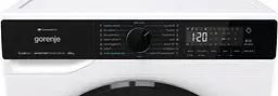 Прально-сушильна машина Gorenje фронтальна 9 (6) кг 1400 A 55см дисплей інвертор Wi-Fi білий - мініатюра 10