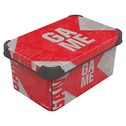 Коробка Qutu Style Box Game Warrior 5 л 28.5х19х13.5 см (STYLE BOX с/к GAME WARRIOR 5л.)