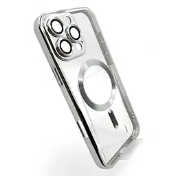 Чохол до мобільного телефона BeCover TPU Chrome Case (MagSafe) для Apple iPhone 16 Pro Silver (712083) - мініатюра 2