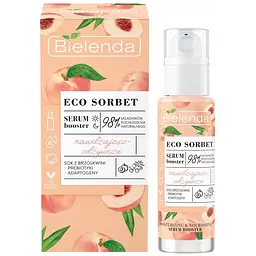 Сироватка для обличчя Bielenda Eco Sorbet Персик, зволожуюча та поживна, 30 мл