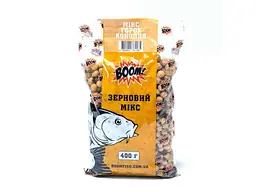 Зерновий мікс BOOM Горох-Конопля 400г