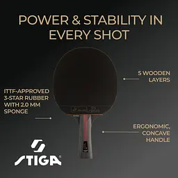 Ракетка для настільного тенісу Stiga Flexure V2 5 Star FL (1215-1205-35)