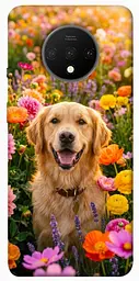 TPU чохол Demsky Flowery labrador для OnePlus 7T
