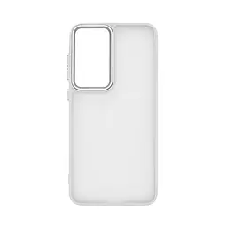Противоударный чехол для Samsung Galaxy S25 FE 5G, Frame, белый, панель-накладка, термополиуретан TPU + поликарбонат PC, защита всего корпуса, защита кнопок и камеры, устойчив к деформациям, ArmorStandart (ARM88242)