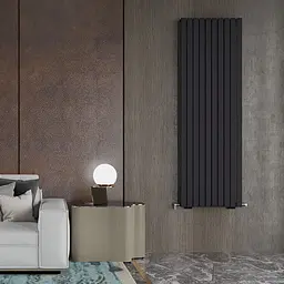 Радіатор дизайнерський Ideale Jolanda 11 10/1800/590 чорний, Чорний - мініатюра 3