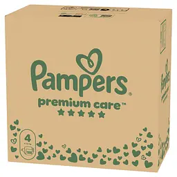 Підгузки Pampers Premium Care Розмір 4 (9-14 кг) 188 шт. - мініатюра 2