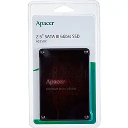 SSD накопичувач Apacer AS350X 128GB (AP128GAS350XR-1) [126333] - мініатюра 5