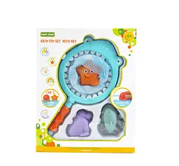 Набір іграшок для ванної Baby Team з сачком (9027) - мініатюра 5