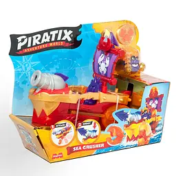 Дитячий іграшковий набір з фігурками Piratix "Піратський корабель Морський Громовержець" PPXSP114IN20 - мініатюра 2