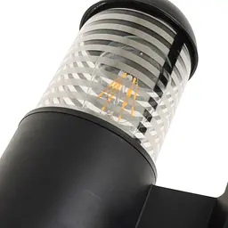 Світильник Brille фасадний E27 IP65 Black (PL-29/40) - мініатюра 4