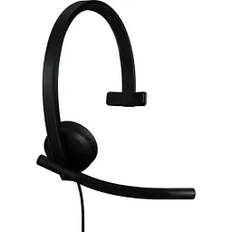 Навушники Logitech H570e Corded for Business Mono Teams USB-A Black (981-001426) - мініатюра 2