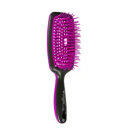 Щітка для волосся масажна продувна Salon 8H59 Фіолетова
