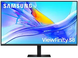 Монітор 37" Samsung ViewFinity S8 (LS37D802UAIXUA) 3840х2160 (UHD, 4K) VA 60 Hz
