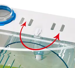 Клітка для гризунів Ferplast Cage Olimpia з тунелями та ігровою зоною 46x29.5x54 см 57922599 - мініатюра 5