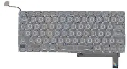 Клавіатура для ноутбука Apple MacBook Pro (A1286) (2011, 2012) Black, (No Frame), з (SD), (Оригінал), UA (вертикальний ентер) - мініатюра 2