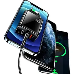 Мережевий зарядний пристрій Usams T40 US-CC133 20W Black (CC133TC01) [160712] - мініатюра 8