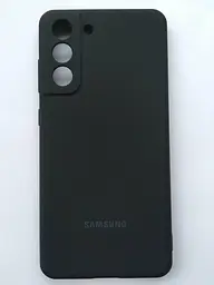 Оригінальний силіконовий чохол для Samsung Galaxy S21 FE (G990) Silicone Cover Black EF-PG990TBEGRU - мініатюра 8