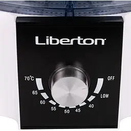 Сушарка для овочів і фруктів Liberton LFD-5523 21 л 520 Вт - мініатюра 2