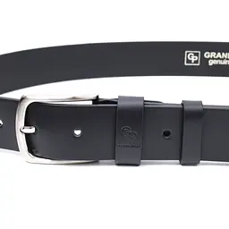 Шкіряний чоловічий ремінь GRANDE PELLE 3,8х120 см acs0026889 - мініатюра 4