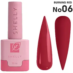 Гель-лак Shelly 06 Burning Red 12 мл