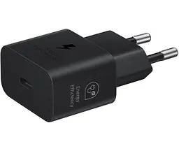 Зарядний пристрій сам блочок Samsung 25W Super Fast Charging (EP-T2510NBEGRU) чорний - мініатюра 4