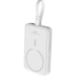 Зовнішній акумулятор Baseus Magnetic Mini 10000mAh 30W White (P1002210B223-00) [140838] - мініатюра 5